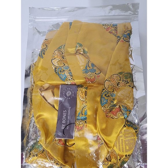 By Bones Chinese Style Breathable Pet Vest for Dogs and Cats (Empire Yellow) XXL - Picture 1 of 6
